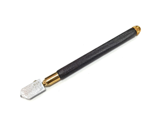 GTS Metal Handle Oil-Fed Carbide Wheel Glass Cutter