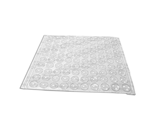 Clear Resilient Pads PU Buffers